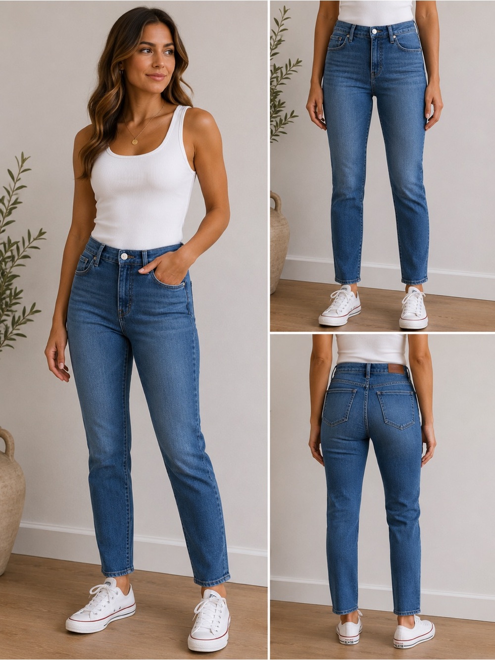 Madewell 9” Mid-Rise Skinny Jeans | Medium Wash | Size 24